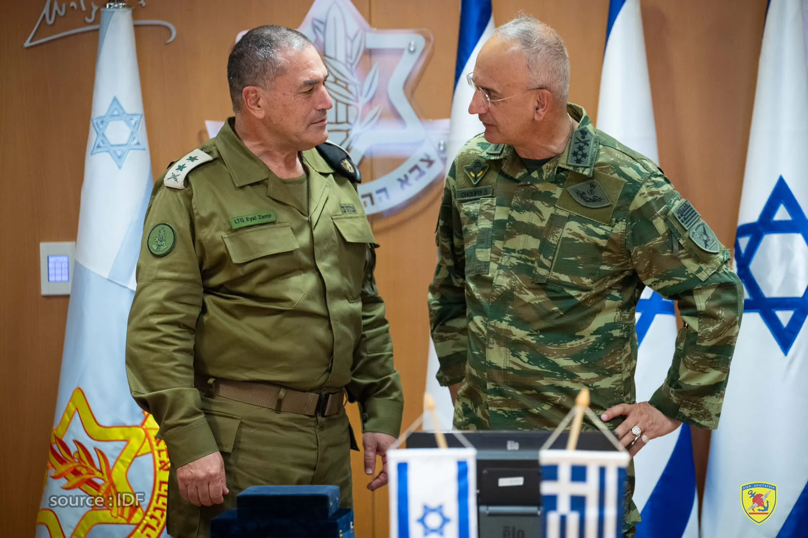 Στο Ισραήλ ο Αρχηγός ΓΕΕΘΑ, Στρατηγός Δημήτριος Χούπης