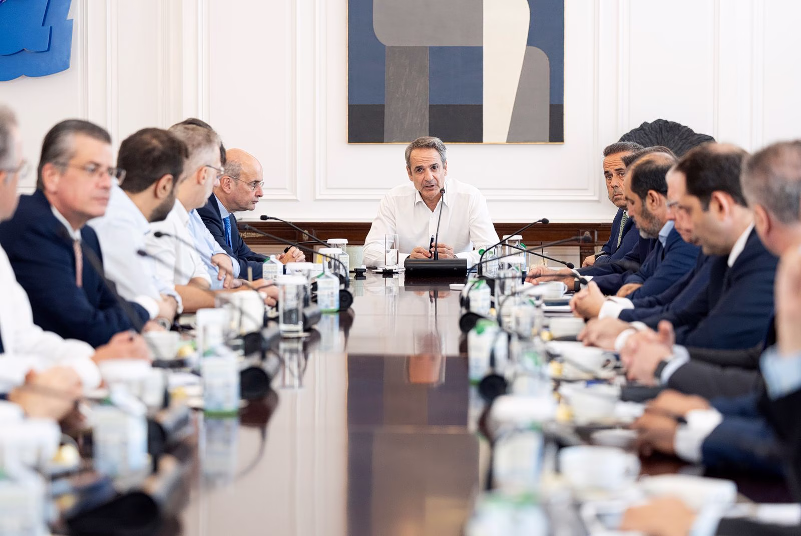 Μητσοτάκης: Τάζει (ξανά) άμεση στήριξη των πληγέντων - Κάνει το μαύρο άσπρο για την καταστροφή