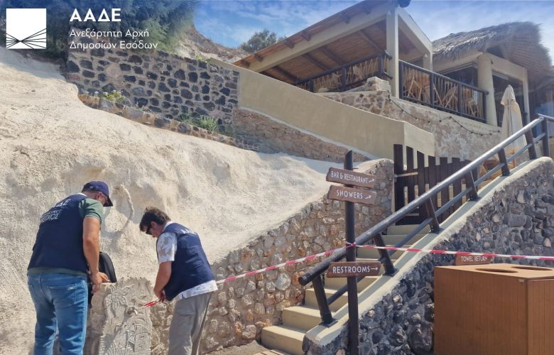 «Λουκέτα» 48 ωρών και πρόστιμα σε μαγαζιά και ενοικιαζόμενα δωμάτια σε Σαντορίνη και Νάξο