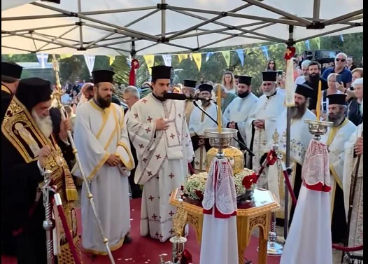 Ηράκλειο: Στο Τυμπάκι η Τιμία Κάρα του Αγίου Τίτου