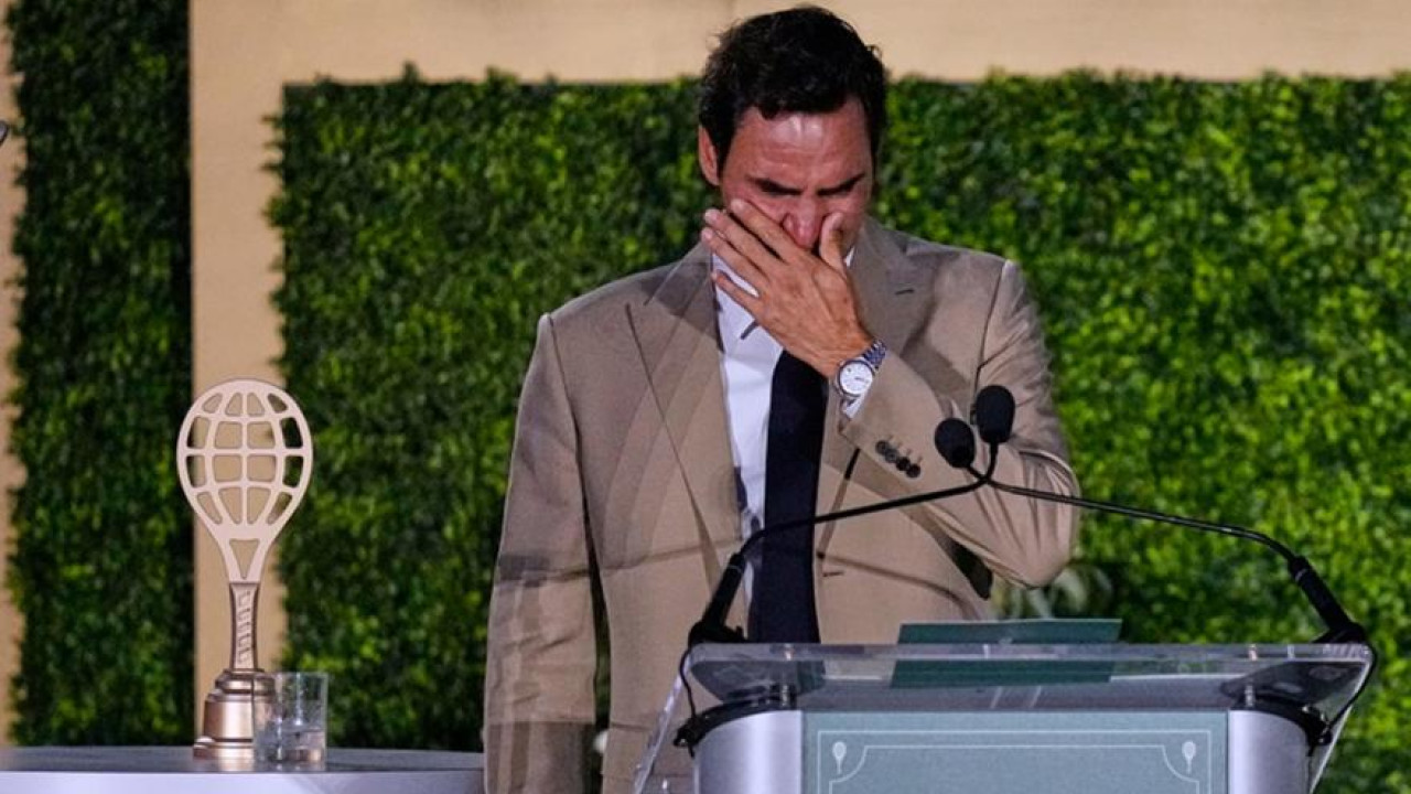 Ο Φέντερερ στο Hall of Fame του τένις - Δάκρυσε ο μεγάλος Ελβετός