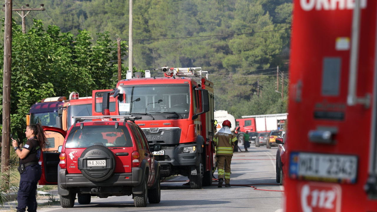 Φωτιά στην περιοχή Γενέσιο Τρικάλων