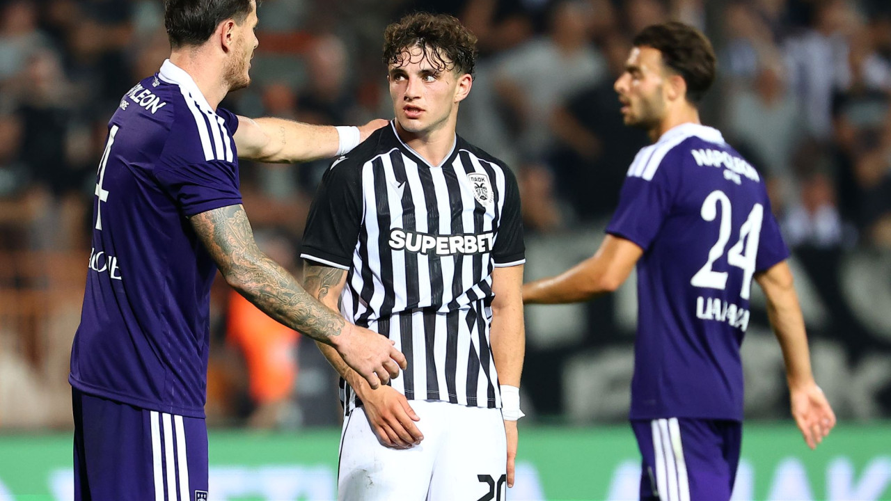 ΠΑΟΚ-Άντερλεχτ 0-1: Σοκαρισμένος από την αρχή ο ΠΑΟΚ, μπορεί την πρόκριση στο Βέλγιο