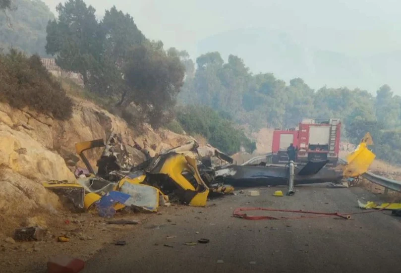 Συνελήφθη αδερφός αντιδημάρχου στην Ψάθα γιατί επιχείρησε να περάσει από κλειστό δρόμο – Το όχημά του ακούμπησε στα συντρίμμια του ελικοπτέρου