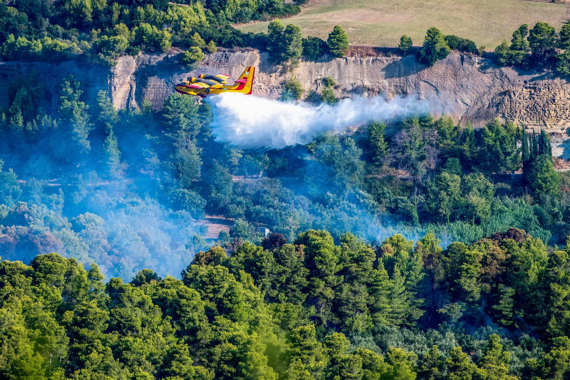Φωτιά τώρα στο Μουζάκι Πύργου Ηλείας – Κινητοποιήθηκαν και εναέρια μέσα (Βίντεο)