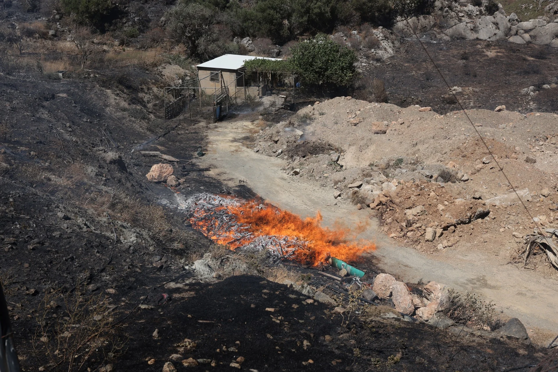 Παράταση προσωρινής διαμονής πυρόπληκτων στην περιοχή του Δήμου Αγίου Βασιλείου
