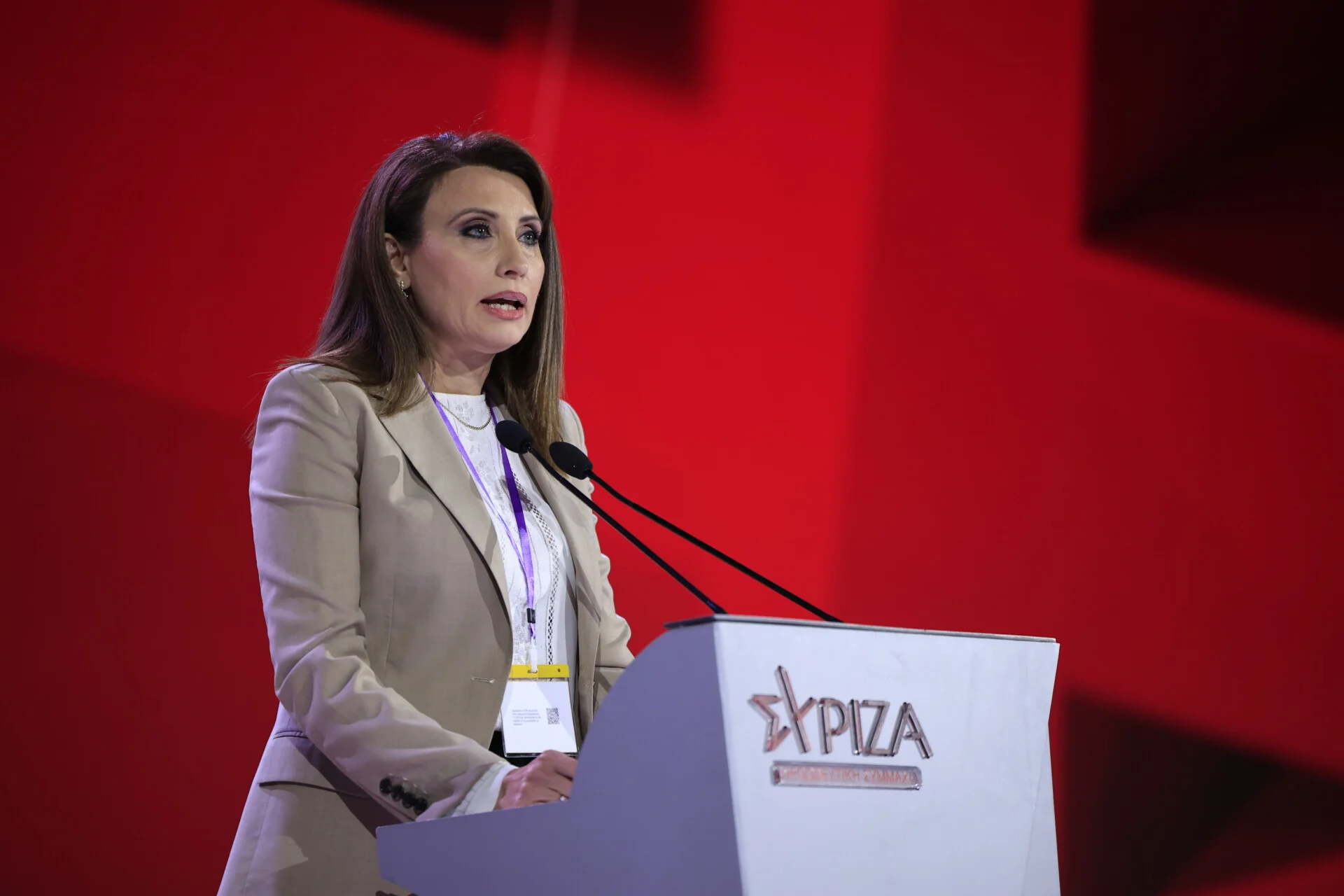 Εκτός της Κ.Ο. του ΣΥΡΙΖΑ η Νίνα Κασιμάτη με απόφαση της Ρένας Δούρου