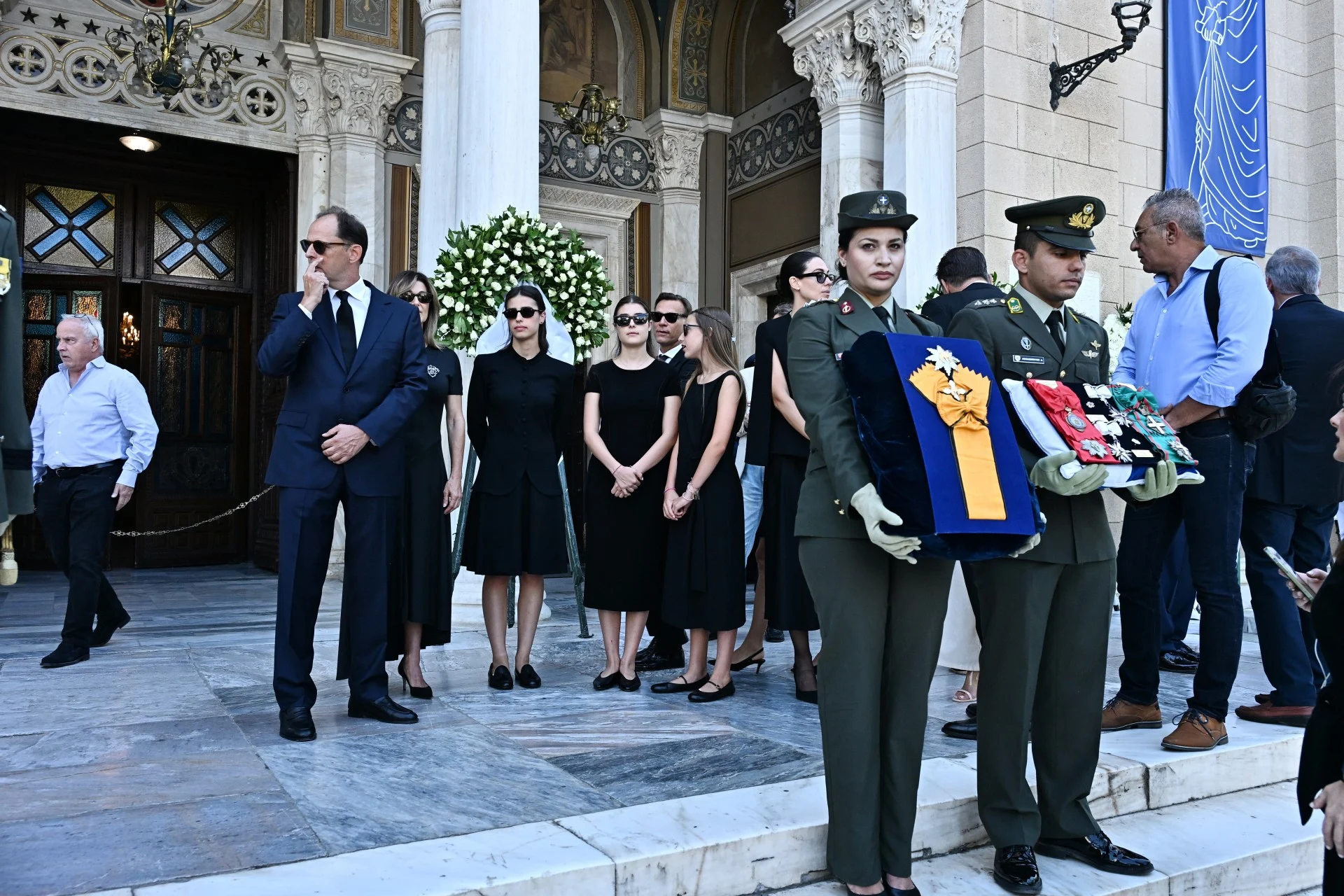 Σε κλίμα συγκίνησης η κηδεία του ιστορικού στελέχους της Ν.Δ.