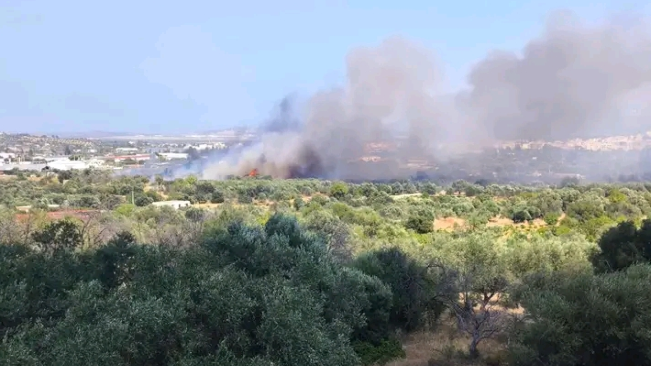 Πυρκαγιά στο Κορωπί | ΣΚΑΪ