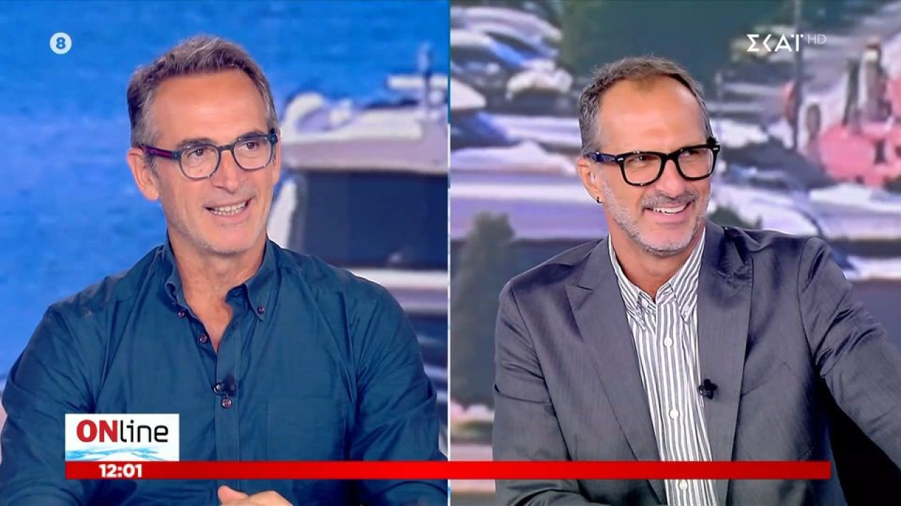 Κώστας Κρομμύδας στον Κωνσταντίνο Δαυλό: «Αναρωτιέμαι μήπως είμαστε δίδυμα χωρισμένα»