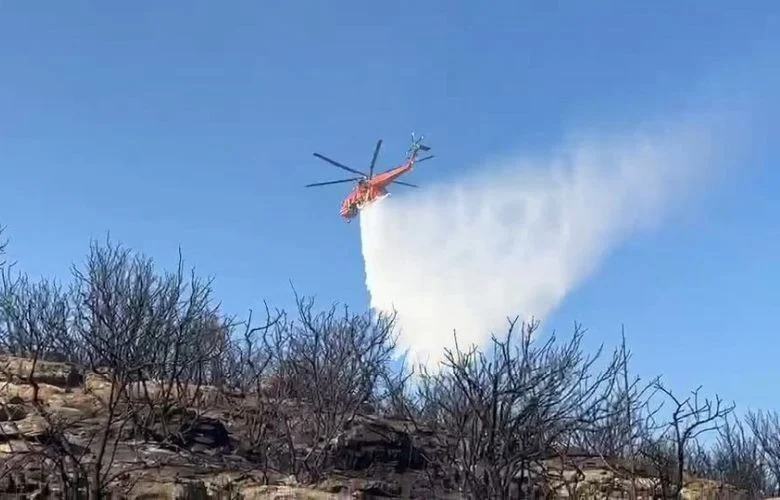 Βελτιωμένη η εικόνα της φωτιάς σε χαμηλή βλάστηση στο Καλοπήγαδο Λαυρίου – News.gr