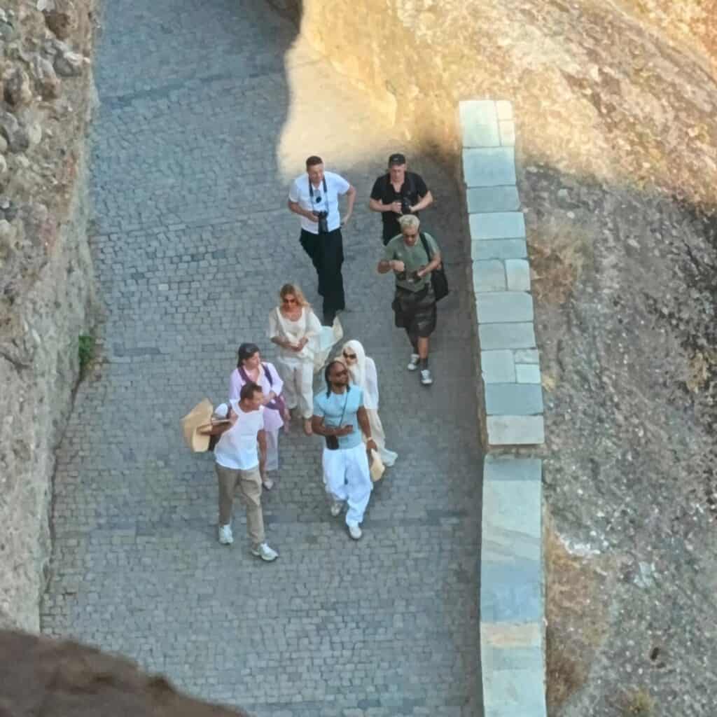 Ιδιωτική επίσκεψη στη Μονή Βαρλαάμ