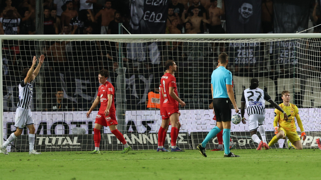 Conference League: Ο ΠΑΟΚ, 1-1 με την Μπραν στο πρώτο ματς της Τούμπας