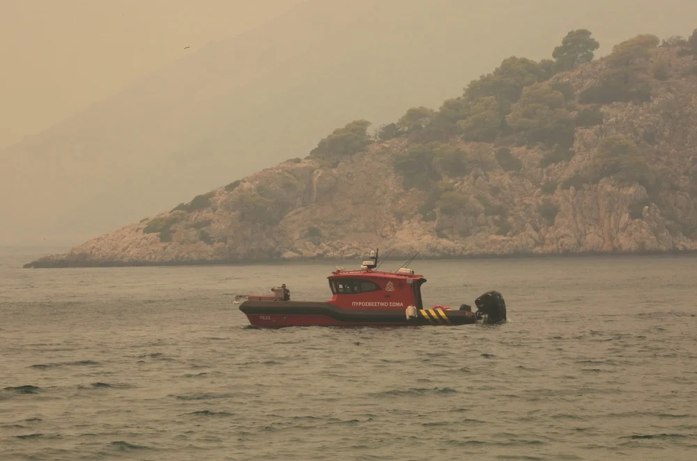 Ενισχύθηκαν περαιτέρω οι δυνάμεις της Πυροσβεστικής σε Βοιωτία και Πόρτο Γερμενό