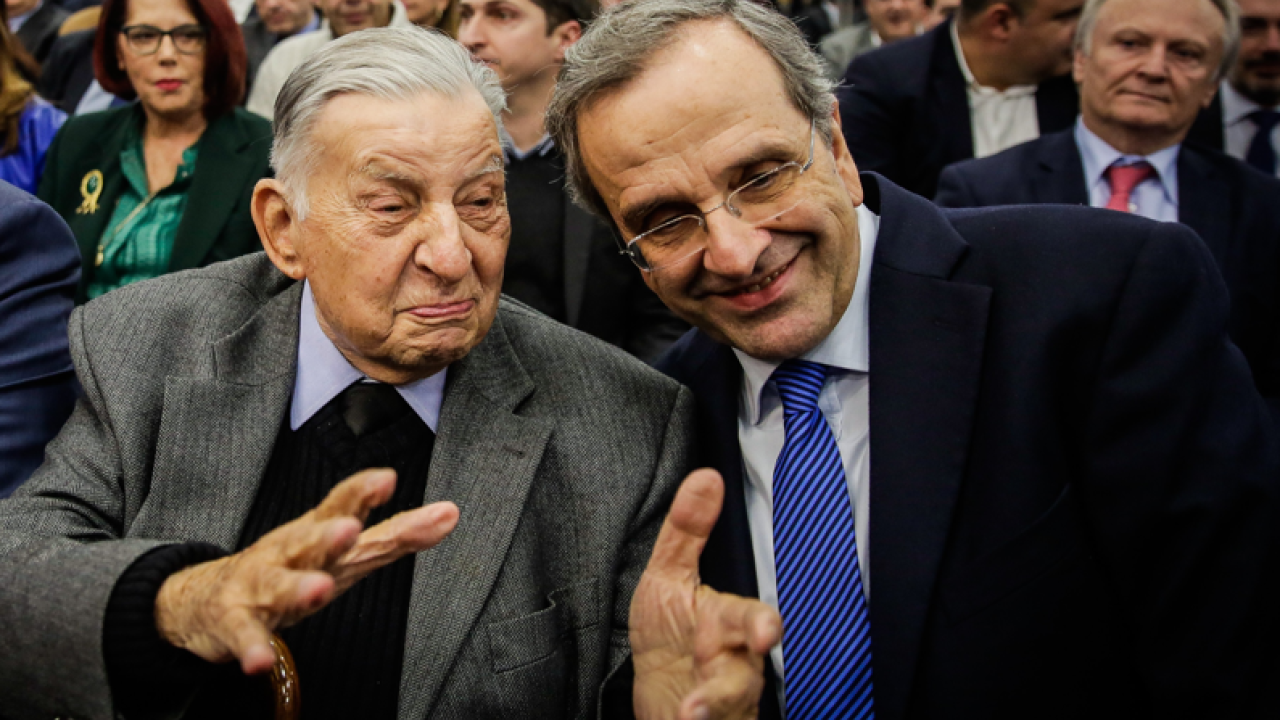 Αντώνης Σαμαράς: «Ο Γιάννης Βαρβιτσιώτης υπήρξε ένας ευπατρίδης πολιτικός»