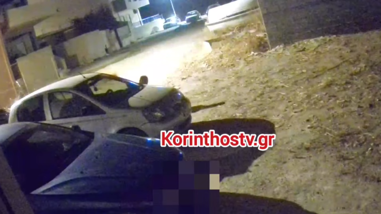 Κόρινθος: Βίντεο από απόπειρα εμπρησμού σε αυτοκίνητα
