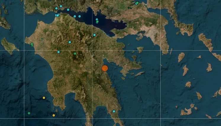 Σεισμός 4,5 Ρίχτερ τα ξημερώματα στην Αρκαδία