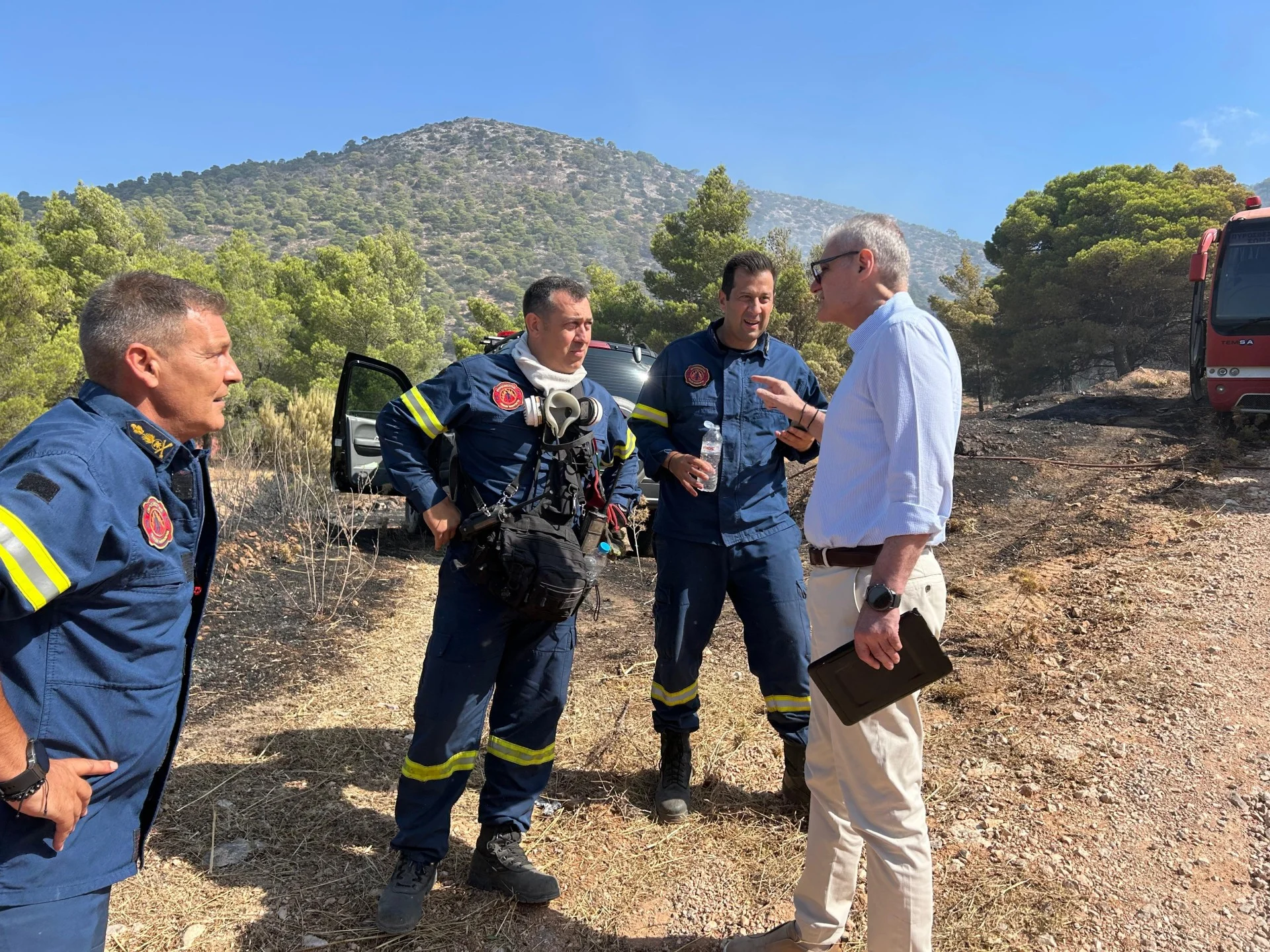 Στον Κουβαρά Αττικής o Ευάγγελος Τουρνάς