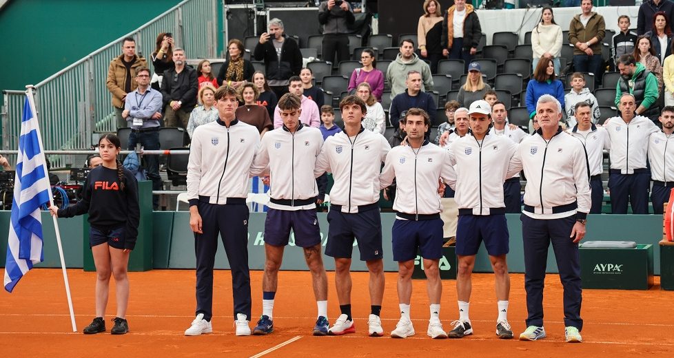 Davis cup: Κόντρα στη Σλοβενία για την παραμονή η Εθνική