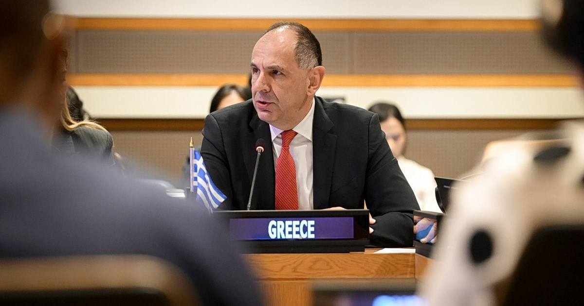 Γεραπετρίτης από ΟΗΕ: “Καμπανάκι” για τις κρίσιμες θαλάσσιες οδούς - Τα τρία μηνύματα του υπουργού