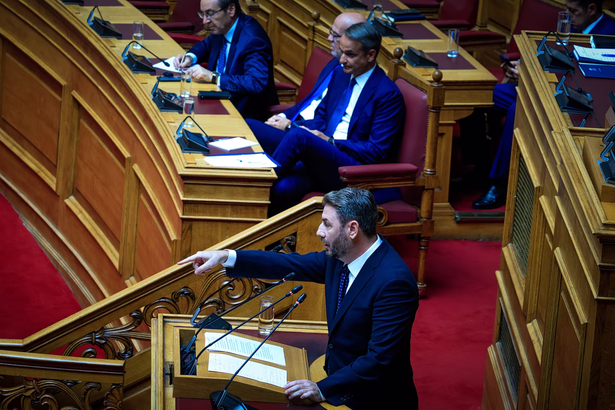 Σύγκρουση Ανδρουλάκη-Μητσοτάκη στη Βουλή: «Καλείτε τον Φλωρίδη να παραιτηθεί» - «Να ανακαλέσετε το 'Μητσοτάκης ή Ερντογάν'»