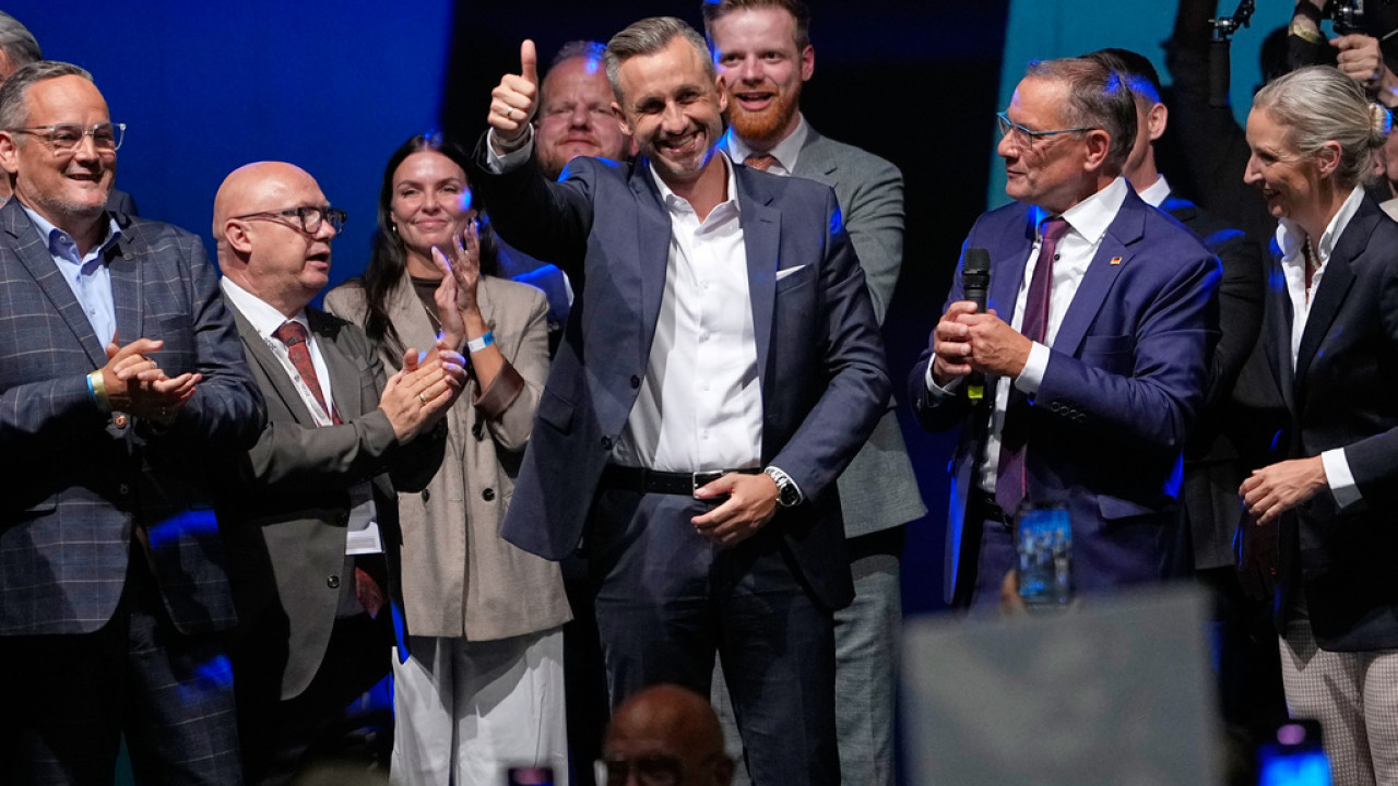Επικεφαλής AfD, Τίνο Κρουπάλα: «Εντυπωσιακό το αποτέλεσμα»