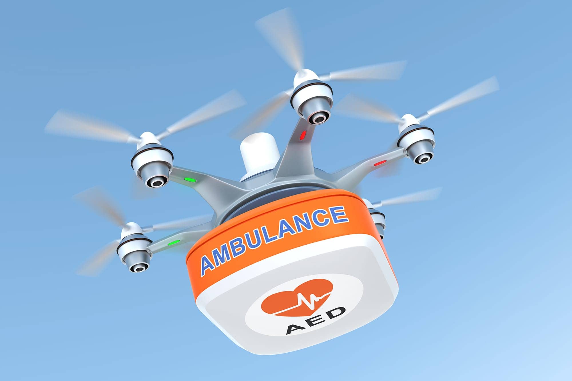 Τα drones μπορούν να σώζουν ζωές μεταφέροντας γρήγορα απινιδωτές σε περιστατικά καρδιακής ανακοπής