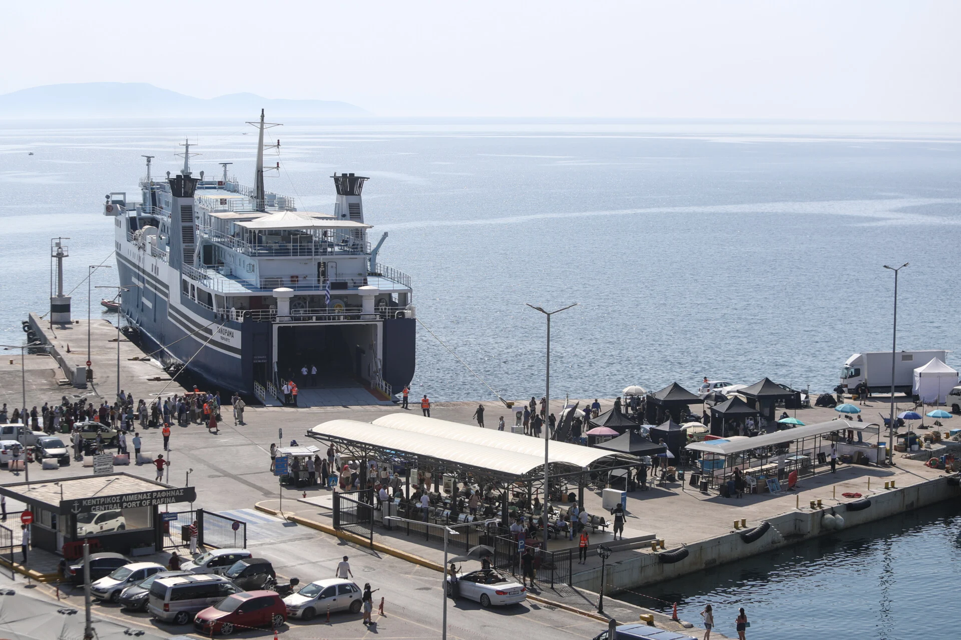Λιμάνι Ραφήνας: Πρόσκρουση πλοίου στον προβλήτα – Αποβιβάστηκαν οι 627 επιβάτες