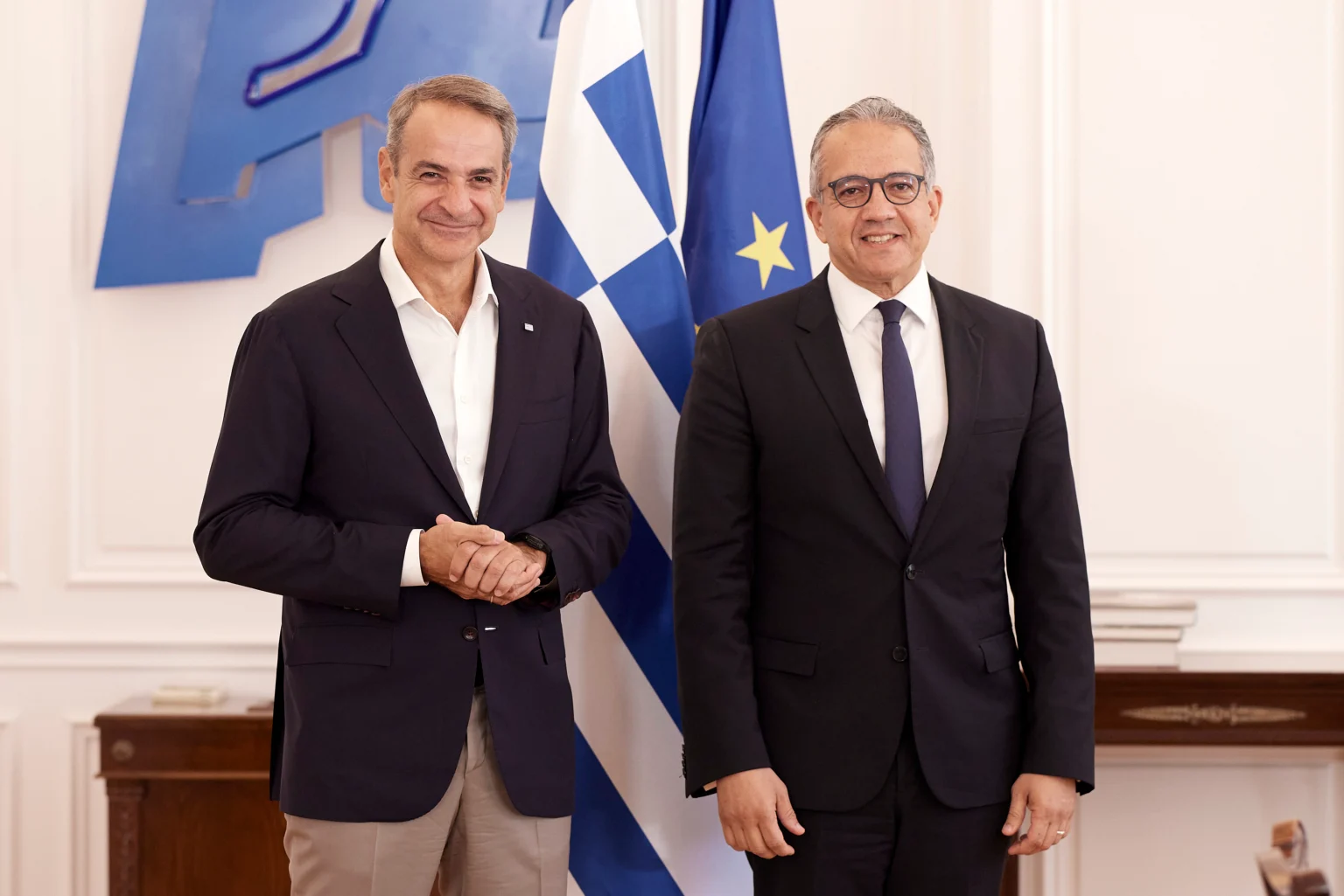 Τα Γλυπτά του Παρθενώνα στη συνάντηση του πρωθυπουργού με τον γενικό διευθυντή της UNESCO