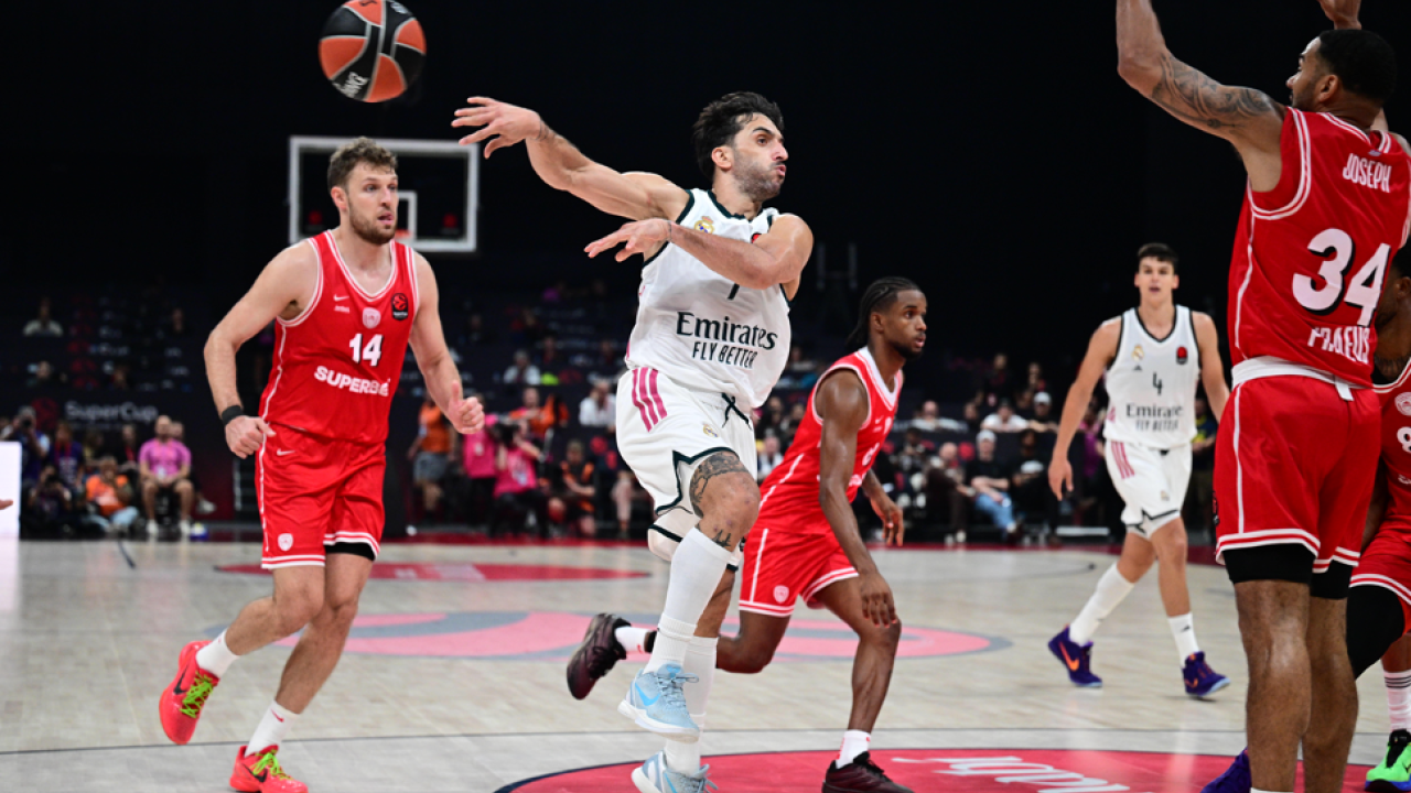 Στη Ρεάλ Μαδρίτης το πρώτο Super Cup της Euroleague, 93-89 τον Ολυμπιακό