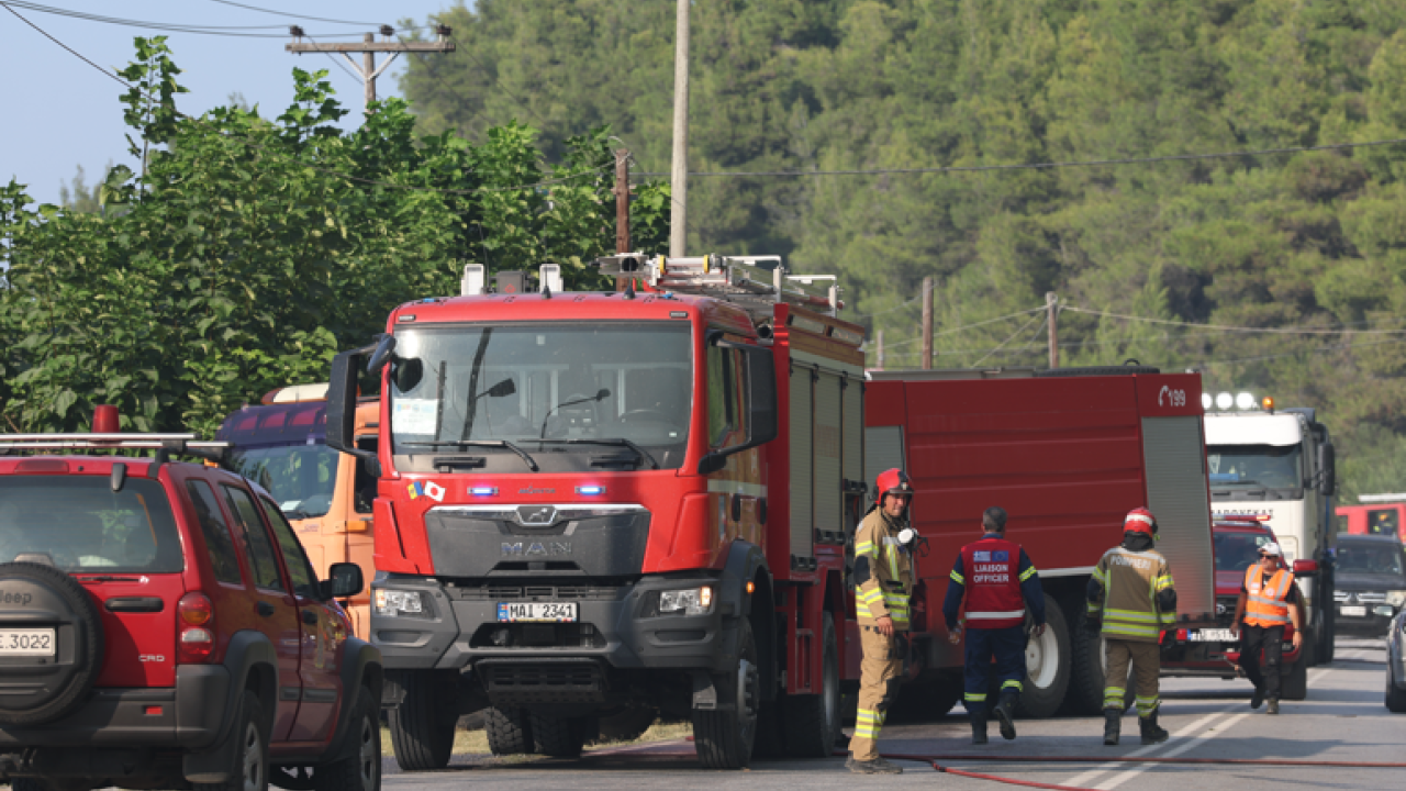 Χωρίς ενεργό μέτωπο και οριοθετημένη η πυρκαγιά στην Άνω Βροντού Σερρών