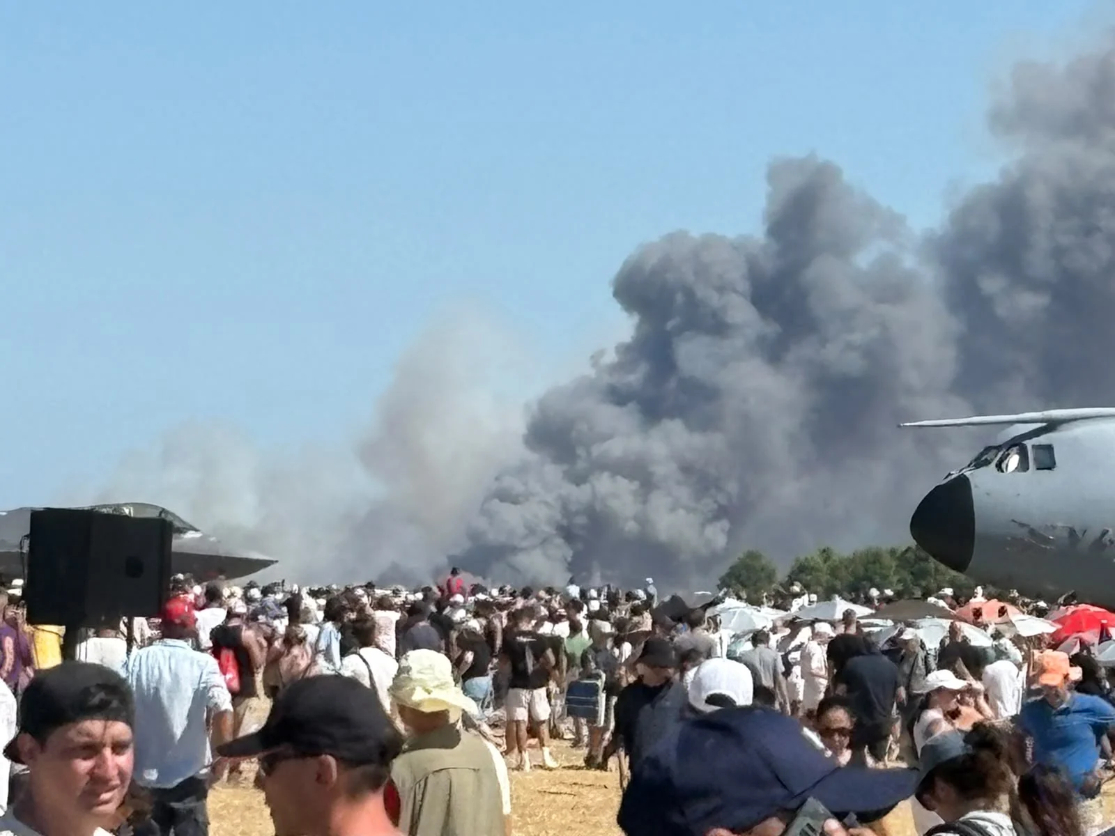 Athens Flying Week: Η στιγμή της συντριβής του Phantom (βίντεο)