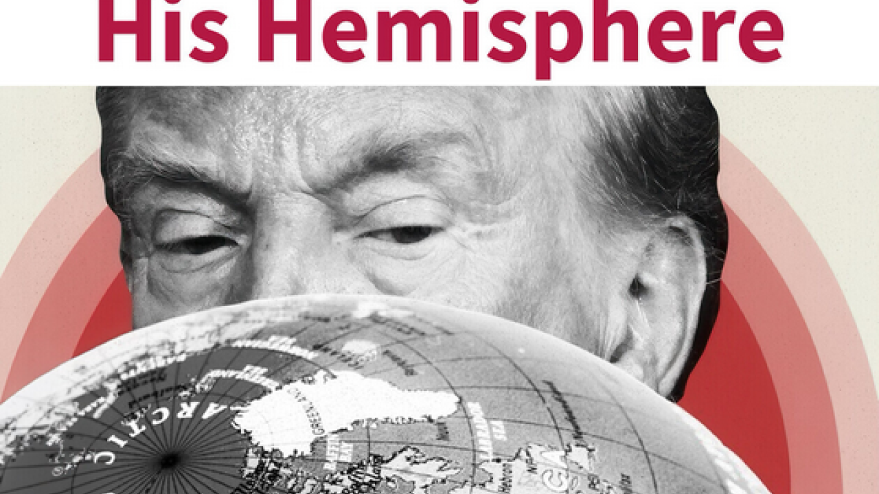 Τραμπ: Η εικόνα «His Hemisphere» με τη Γροιλανδία στο επίκεντρο