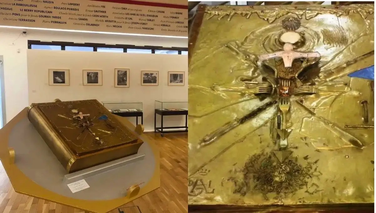 Έκλεψαν εξώφυλλο 150 κιλών που είχε φιλοτεχνήσει ο Νταλί για το ακριβότερο βιβλίο του κόσμου