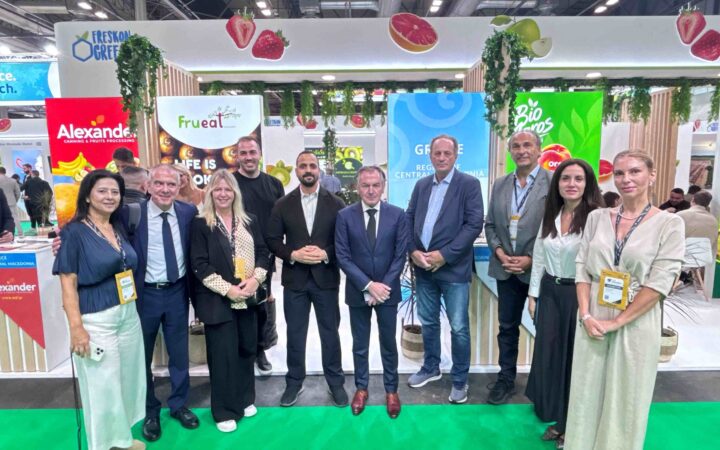 Ακτινίδια, ροδάκινα και κεράσια στο επίκεντρο της παρουσίας της Περιφέρειας Κεντρικής Μακεδονίας στην έκθεση Fruit Atraction