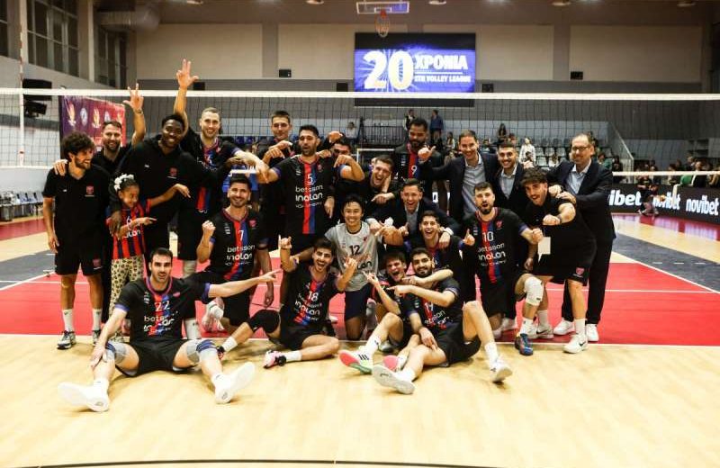 Βόλεϊ λιγκ ανδρών: Αρχή με νίκη για τον Πανιώνιο