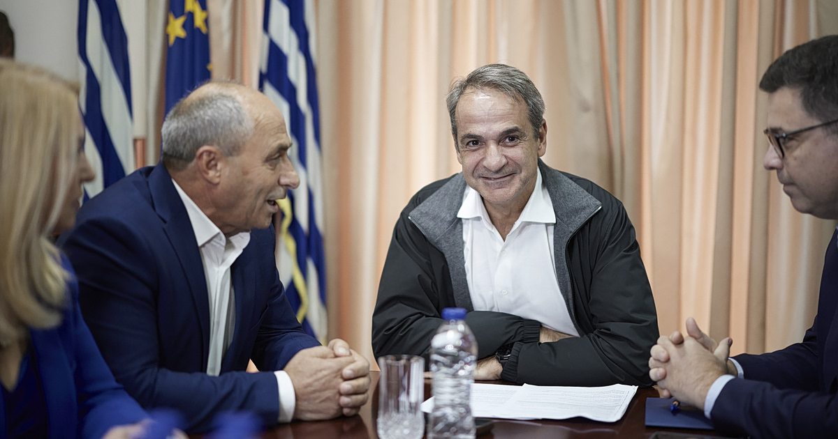 Μητσοτάκης στην Πιερία: «Όλες οι Ελληνίδες και όλοι οι Έλληνες θα έχουν ίδιες ευκαιρίες»