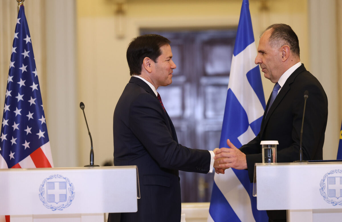 Ρούμπιο - Γεραπετρίτης σημείωσαν το ρόλο της Ελλάδας στην αρχιτεκτονική ασφάλειας της περιοχής - Τι είπαν για τις τουρκικές απειλές χωρίς να αναφέρουν την Τουρκία