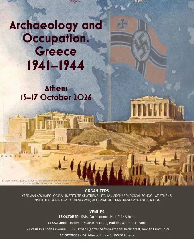 Σάλος με την αφίσα της σημαίας της Βέρμαχτ να δεσπόζει στην Ακρόπολη