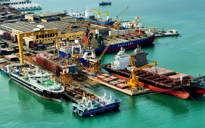Πρωτοκαθεδρία της Κίνας στη ναυπηγική βιομηχανία