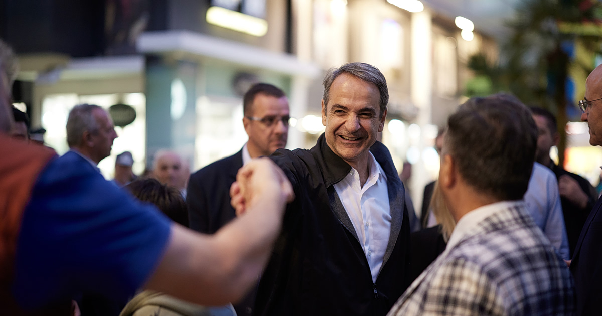 Χάσμα ποσοστών στον γαλάζιο χάρτη