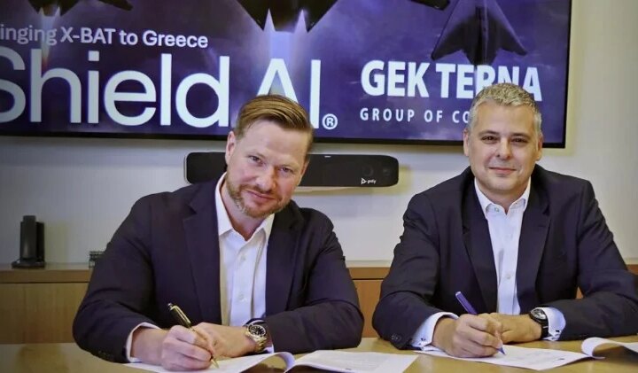Shield AI and GEK TERNA sign strategic agreement to develop X-BAT unmanned combat aircraft in Greece