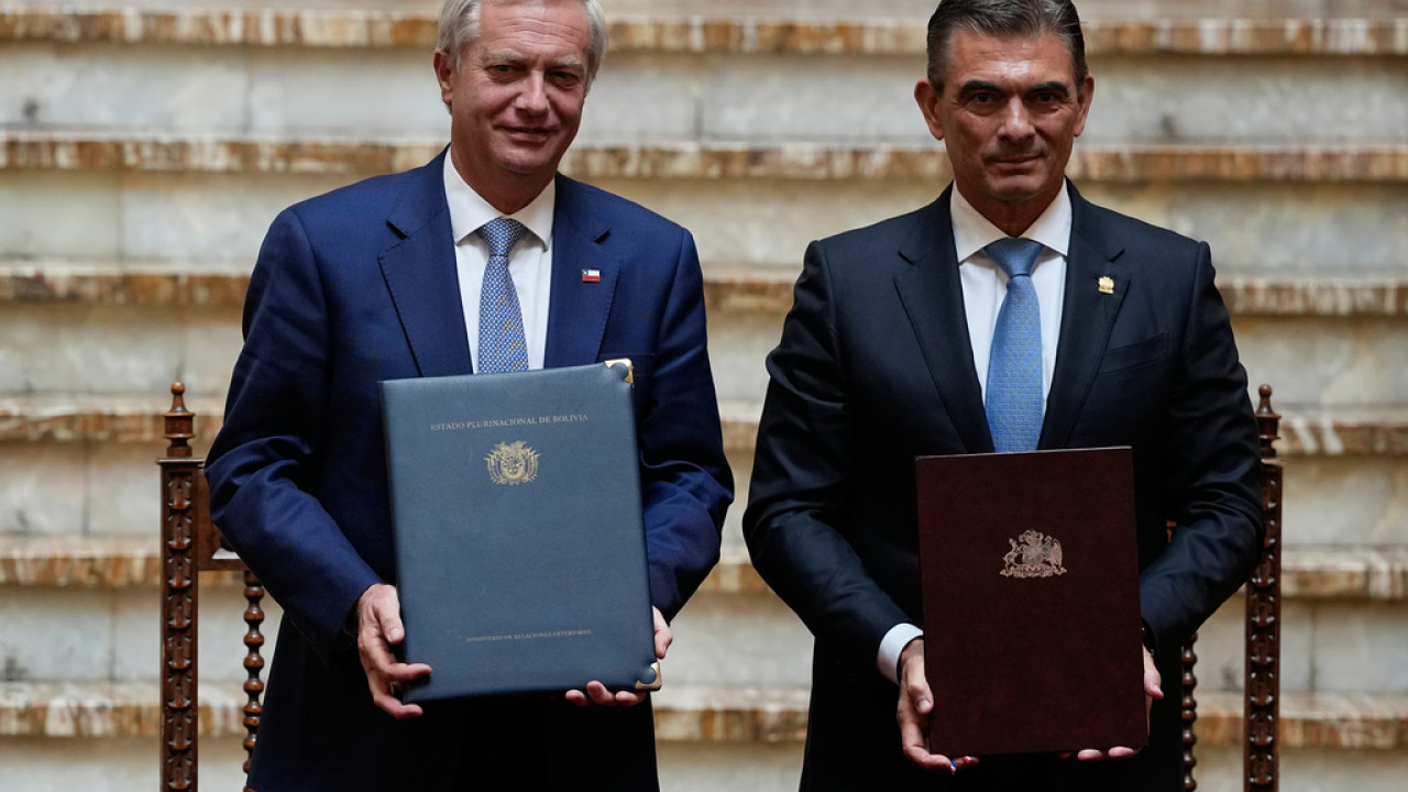 Πρώτη επίσημη επίσκεψη προέδρου της Χιλής στη Βολιβία ύστερα από επτά δεκαετίες