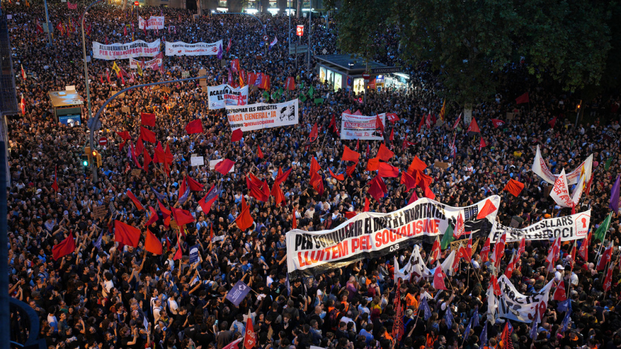 Ισπανία: Γενική απεργία στις 11 Νοεμβρίου, εν μέσω εκλογικού «πυρετού»