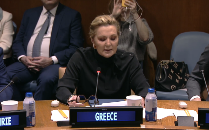 Ελλάδα στο ΣΑ για Παλαιστινιακό: «Η κατάπαυση του πυρός πρέπει να είναι κάτι περισσότερο από μια παύση στη σύγκρουση»