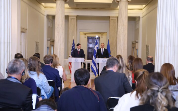 Ρούμπιο μετά τη συνάντηση με Γεραπετρίτη: Σπουδαίος σύμμαχος η Ελλάδα, έχουμε κοινή κατανόηση των απειλών