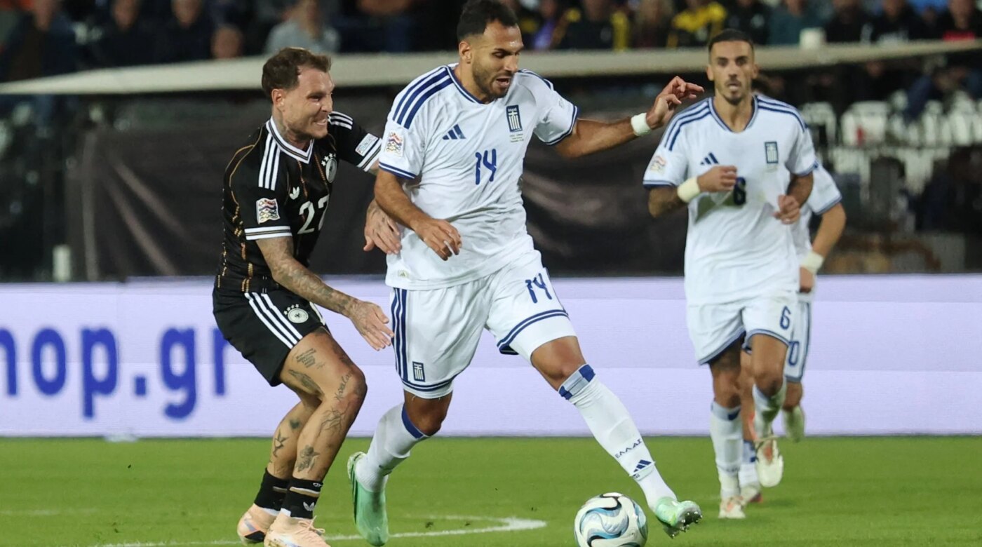 Ελλάδα - Γερμανία: 0 -0 στο ημίχρονο