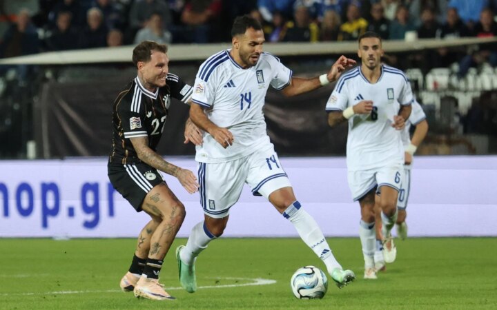 Ελλάδα - Γερμανία: 0 -0 στο ημίχρονο