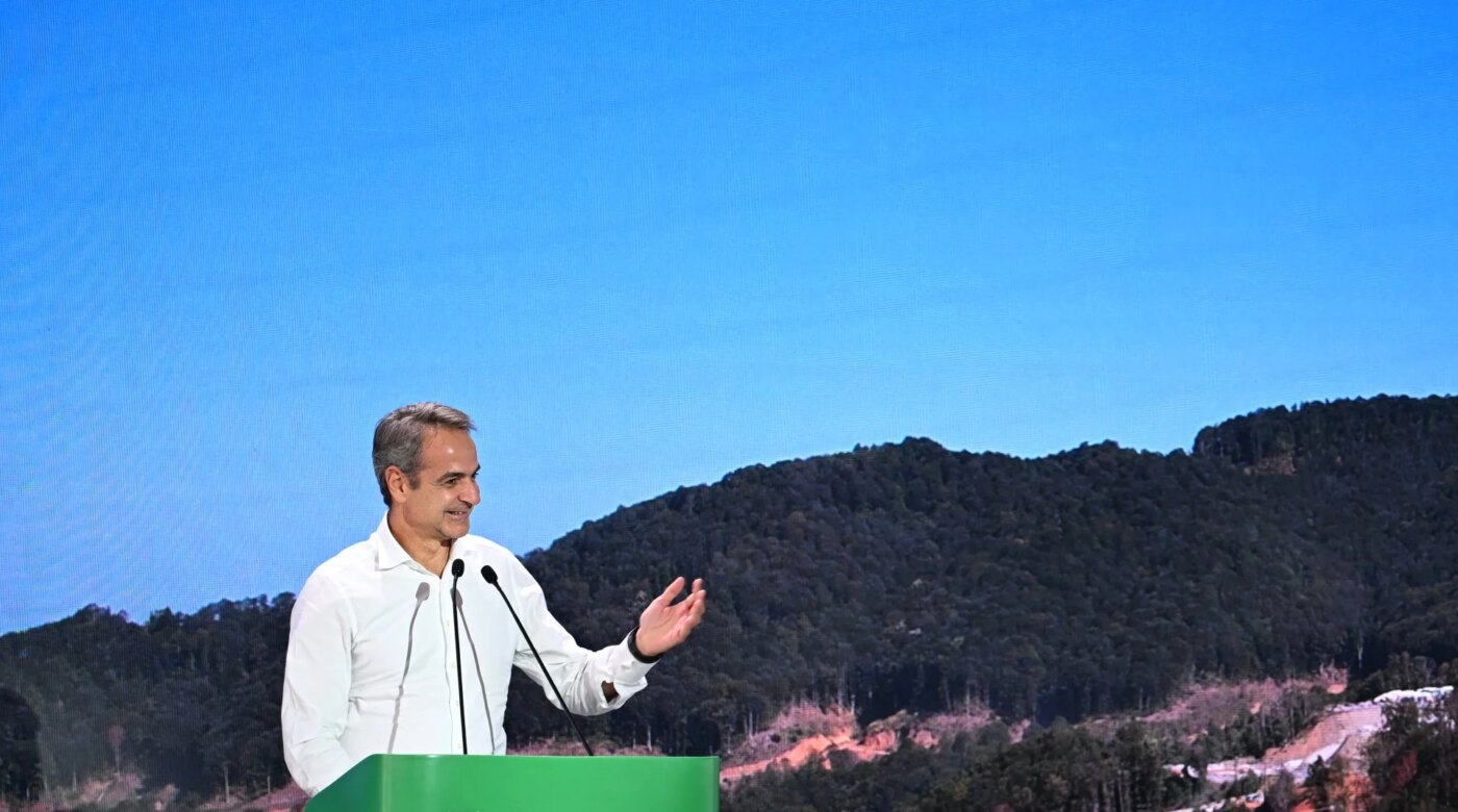 Κ. Μητσοτάκης από Σκουριές: Σημαντικό να παράγουμε οι ίδιοι τις κρίσιμες πρώτες ύλες