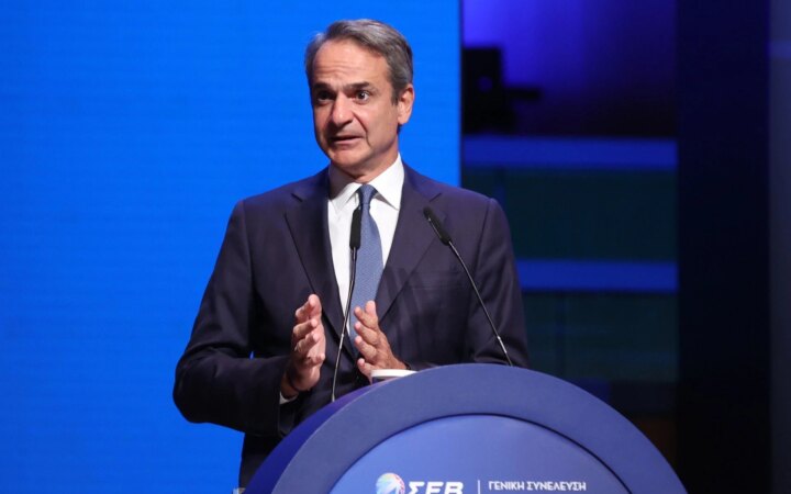 Live-Η ομιλία του Κ.Μητσοτάκη στη Γενική Συνέλευση του ΣΕΒ